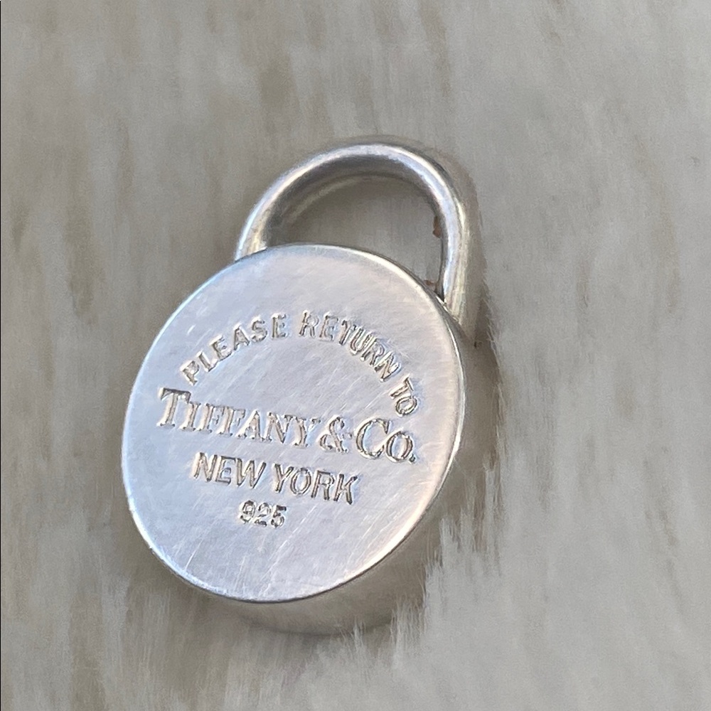 Tiffany & Co. Round Lock Pendant - Picture 2 of 6